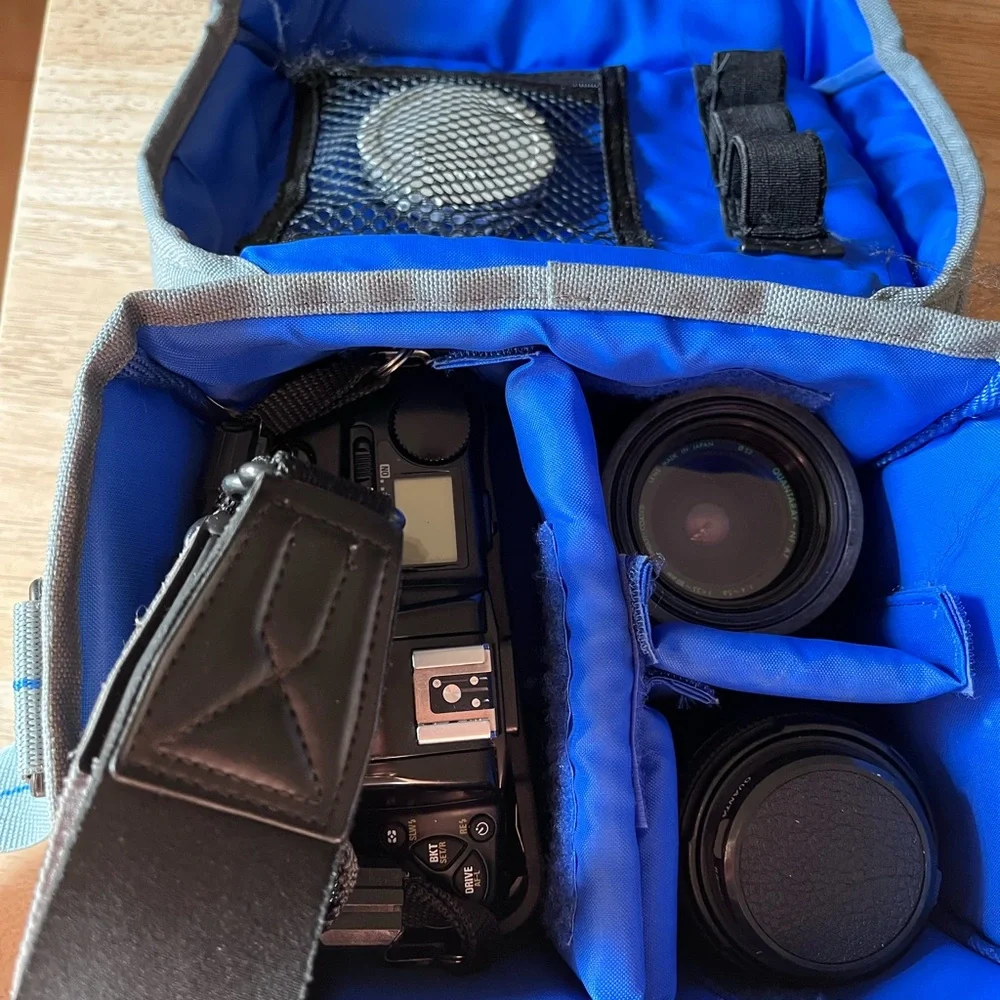 Nikon N6006 Camera with Case and Two Lenses